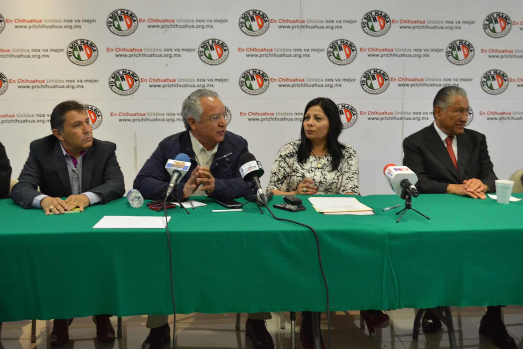 Presentan a Secretario Regional del CEN y Delegado General por Chihuahua del PRI.