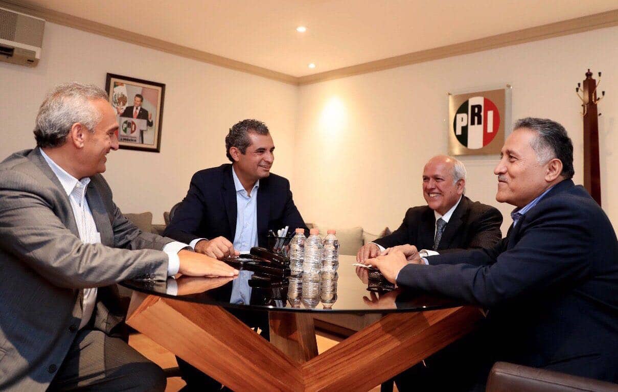 Se reúne Fernando Moreno Peña con Enrique Ochoa
