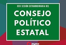 El PRI te invita a XXII sesión extraordinaria del Consejo político Estatal