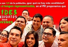 CONVOCA EL PRI A LOS PARTIDOS QUE 1 DE 3 CANDIDATURAS SEA PARA JÓVENES: ALEJANDRO MORENO