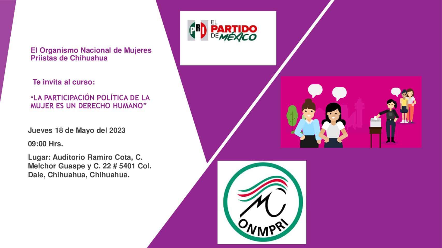 CURSO 10 MUJERES 18 DE MAYO 2023