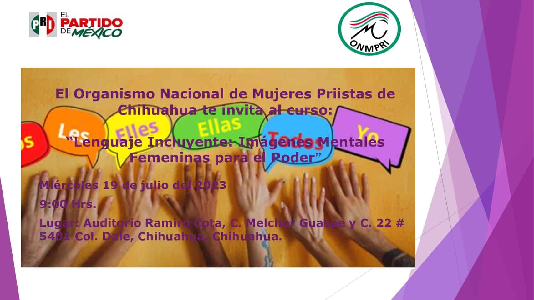 CURSO 13 MUJERES 19 DE JULIO 2023